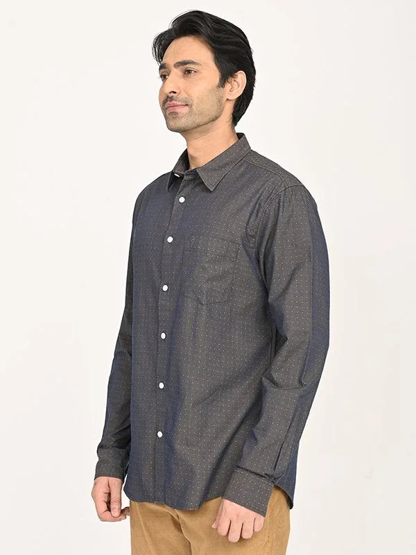 Men's Printed Full Sleeves Cotton Shirt - Image 7