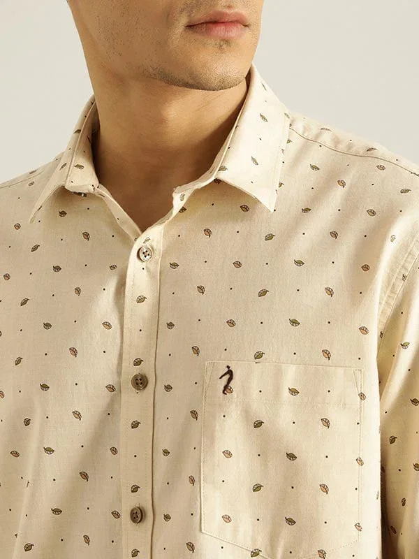 Men's Printed Full Sleeves Cotton Shirt - Image 7