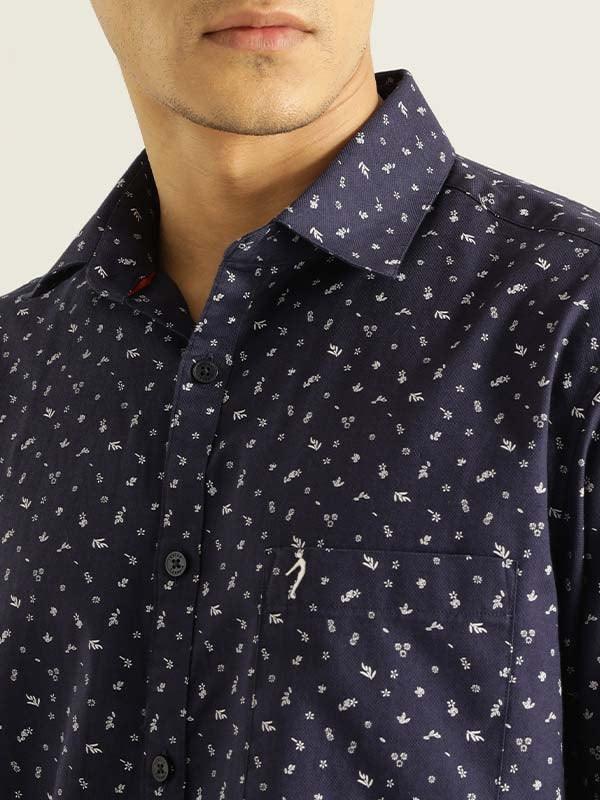 Men's Printed Full Sleeves Cotton Shirt - Image 3