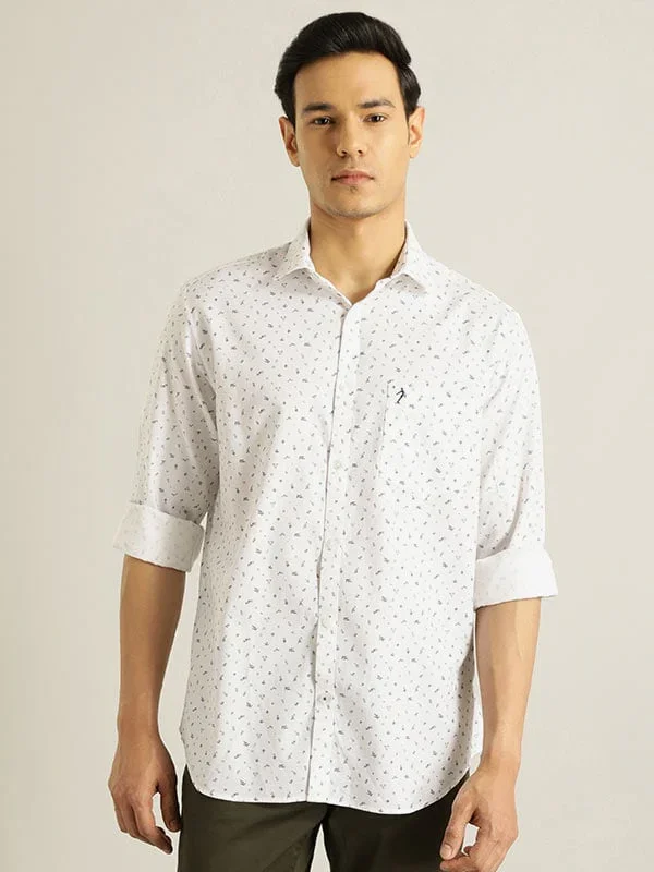 Men's Printed Full Sleeves Cotton Shirt - Image 6
