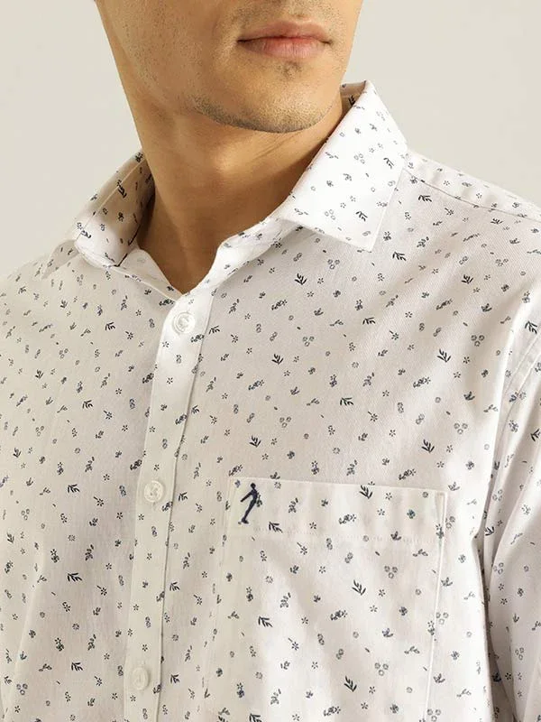 Men's Printed Full Sleeves Cotton Shirt - Image 7