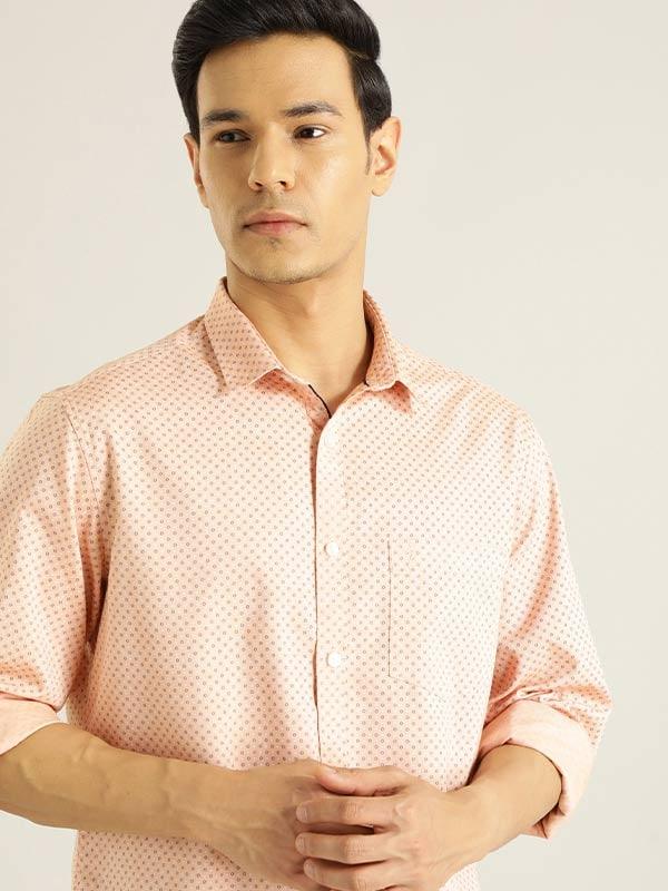 Men's Printed Full Sleeves Cotton Shirt - Image 5