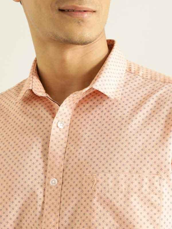 Men's Printed Full Sleeves Cotton Shirt - Image 7