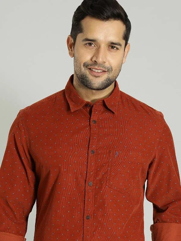 Men's Printed Full Sleeves Cotton Shirt - Image 6
