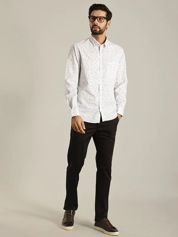 Men's Printed Full Sleeves Cotton Shirt - Image 8