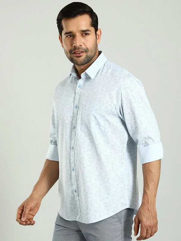Men's Printed Full Sleeves Cotton Shirt - Image 7