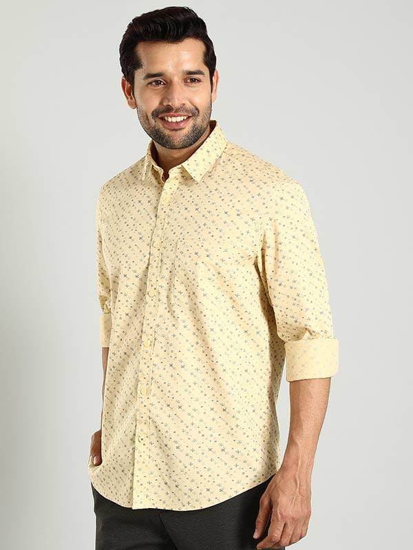 Men's Printed Full Sleeves Cotton Shirt - Image 3