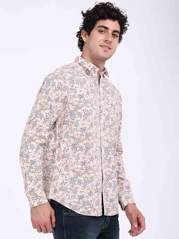 Men's Printed Full Sleeves Cotton Shirt - Image 6