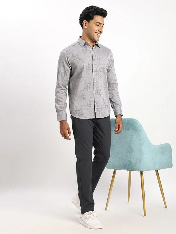 Men's Printed Full Sleeves Cotton Shirt - Image 5