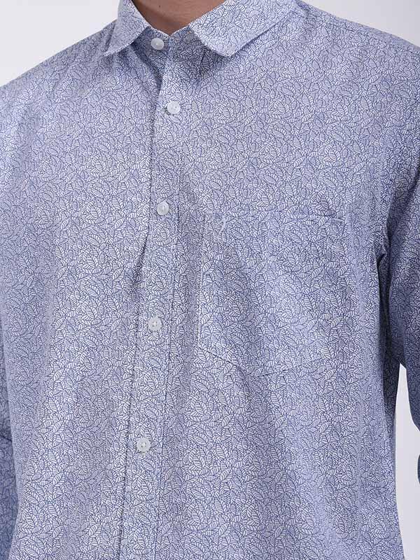 Men's Printed Full Sleeves Cotton Shirt - Image 3