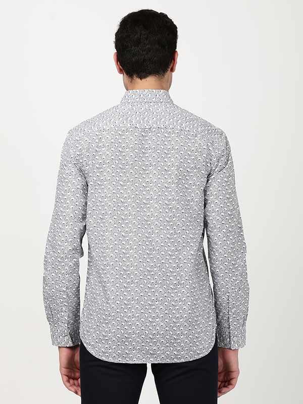 Men's Printed Full Sleeves Cotton Shirt - Image 5