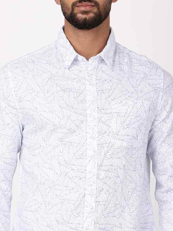 Men's Printed Full Sleeves Cotton Shirt - Image 8