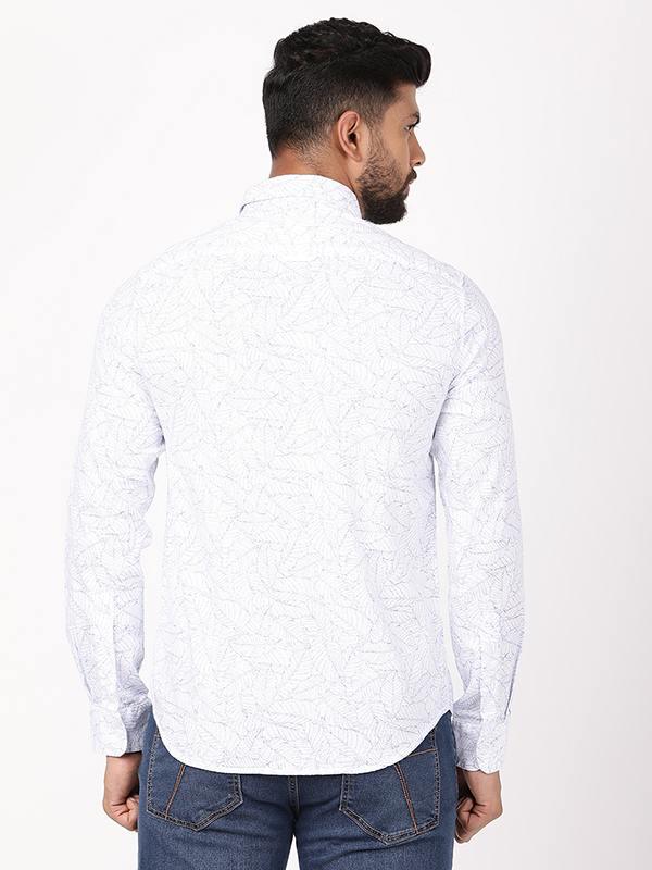 Men's Printed Full Sleeves Cotton Shirt - Image 9
