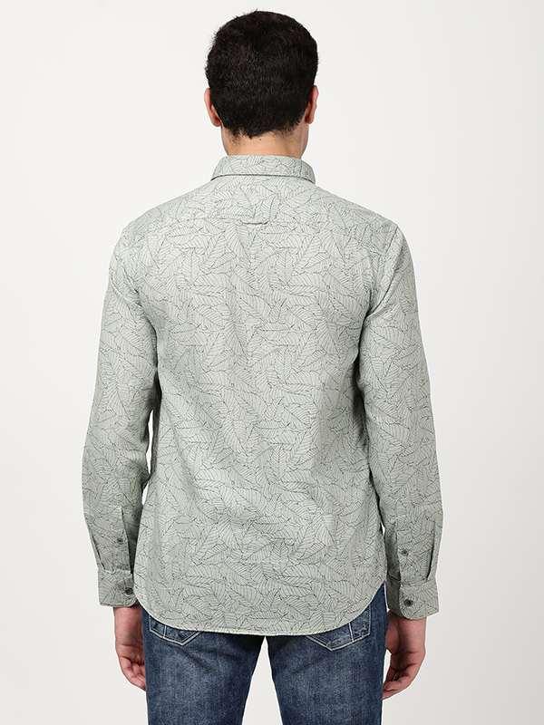 Men's Printed Full Sleeves Cotton Shirt - Image 4