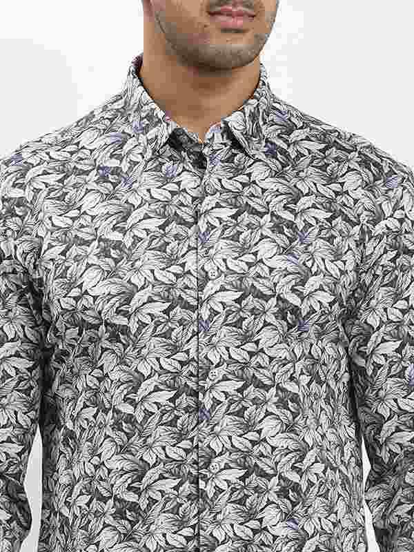 Men's Printed Full Sleeves Cotton Shirt - Image 3
