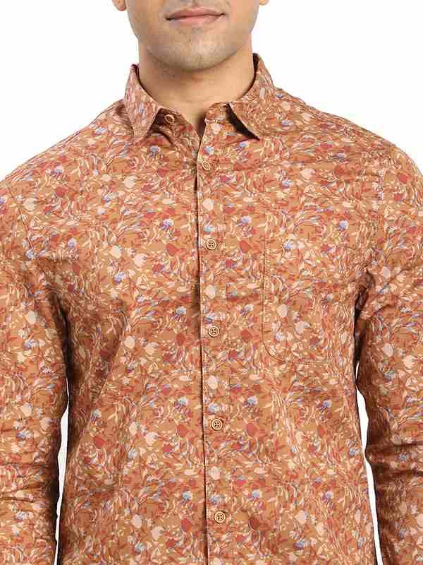 Men's Printed Full Sleeves Cotton Shirt - Image 3