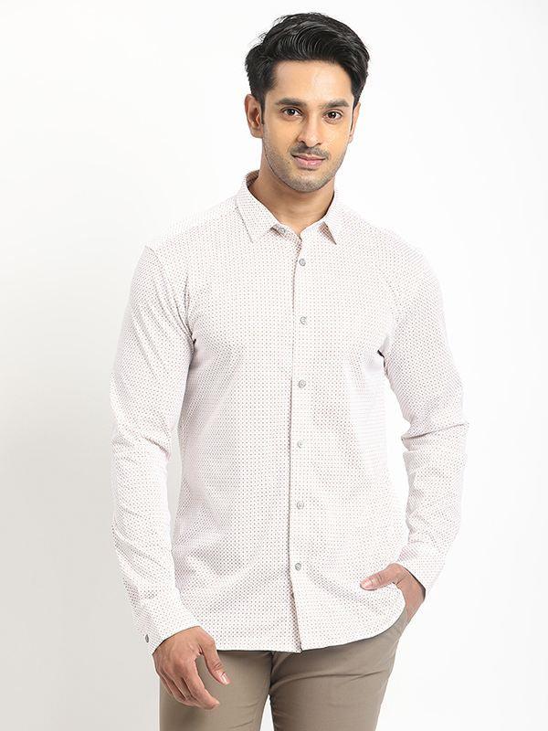 Men's Printed Full Sleeves Cotton Shirt