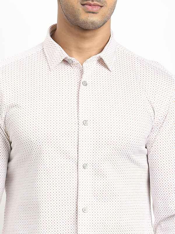Men's Printed Full Sleeves Cotton Shirt - Image 3