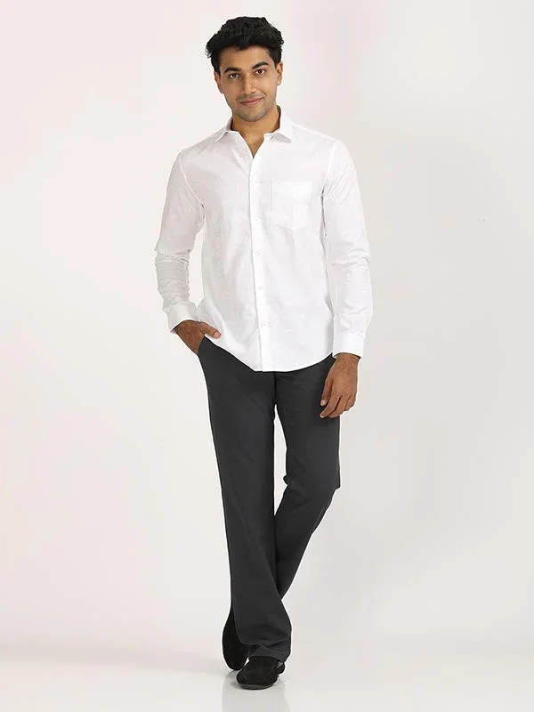 Men's Printed Full Sleeves Cotton Shirt - Image 3