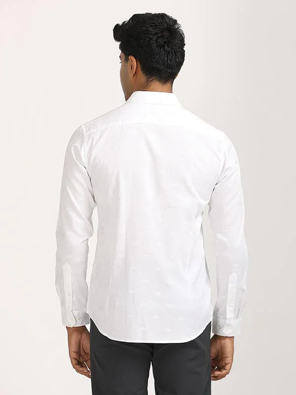 Men's Printed Full Sleeves Cotton Shirt - Image 4