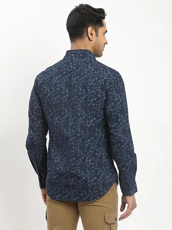Men's Printed Full Sleeves Cotton Shirt - Image 5