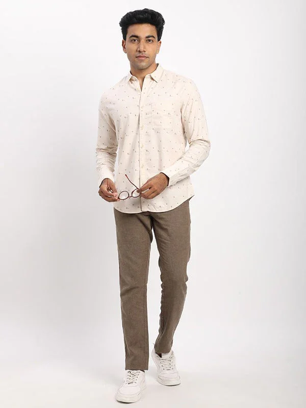 Men's Printed Full Sleeves Cotton Shirt - Image 5