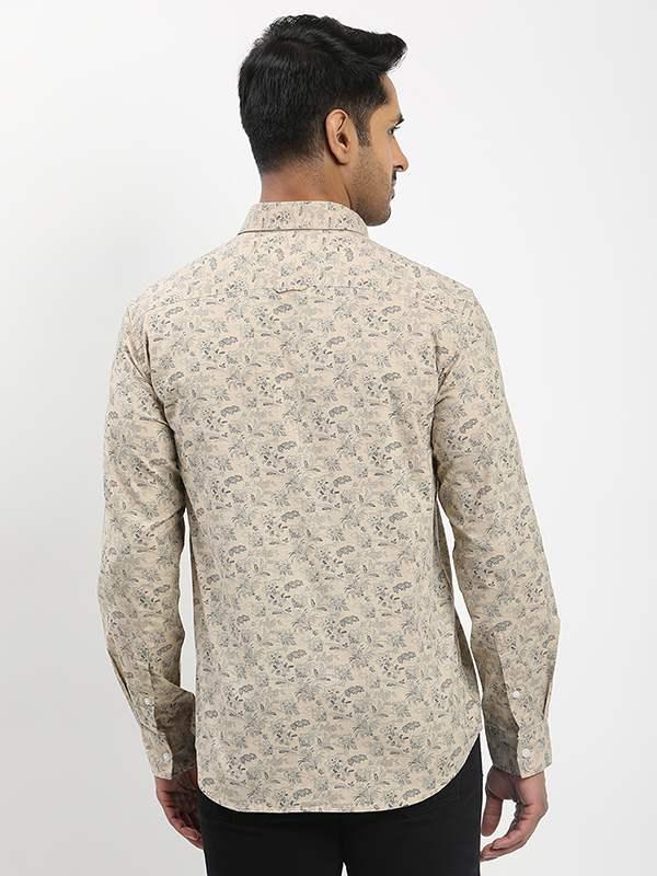 Men's Printed Full Sleeves Cotton Shirt - Image 5