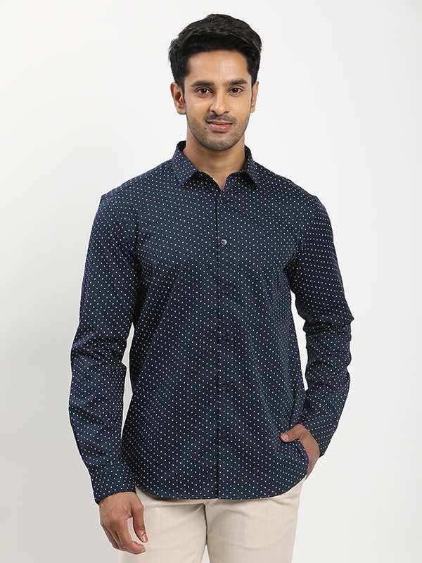 Men's Printed Full Sleeves Cotton Shirt