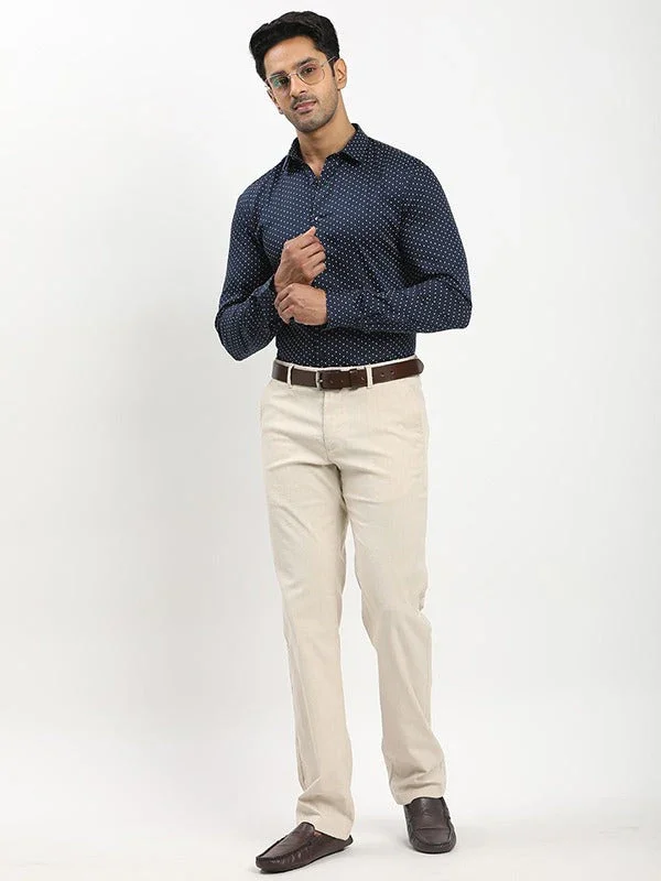 Men's Printed Full Sleeves Cotton Shirt - Image 4