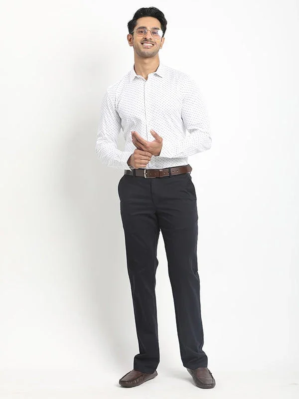 Men's Printed Full Sleeves Cotton Shirt - Image 9