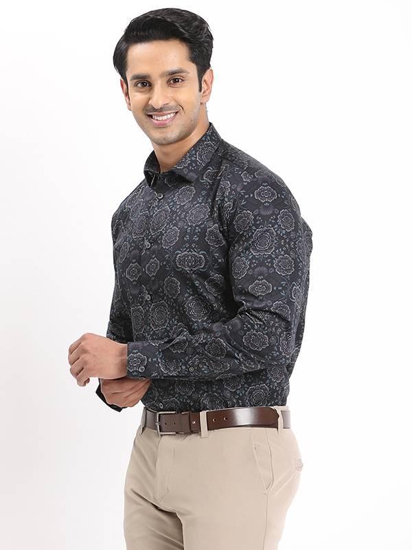 Men's Printed Full Sleeves Cotton Shirt - Image 2