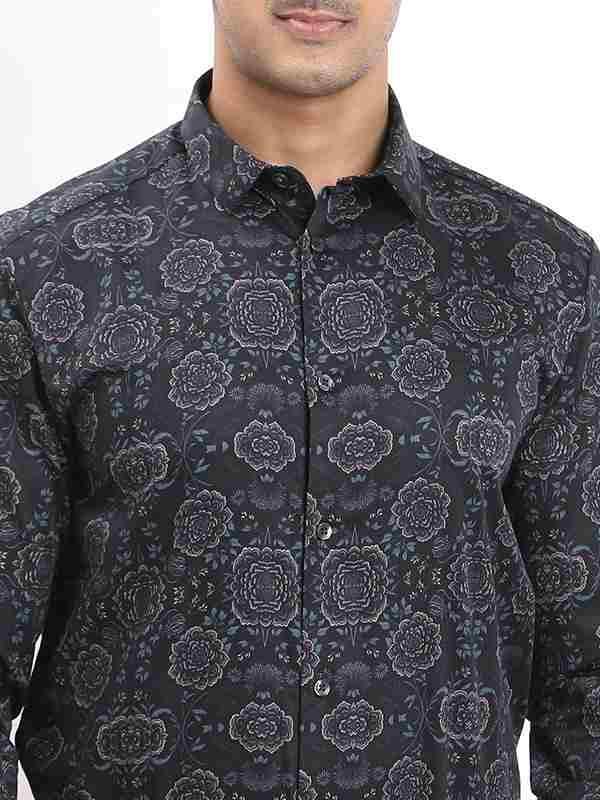 Men's Printed Full Sleeves Cotton Shirt - Image 3