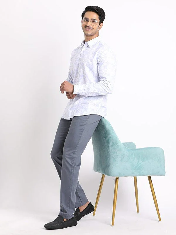 Men's Printed Full Sleeves Cotton Shirt - Image 5