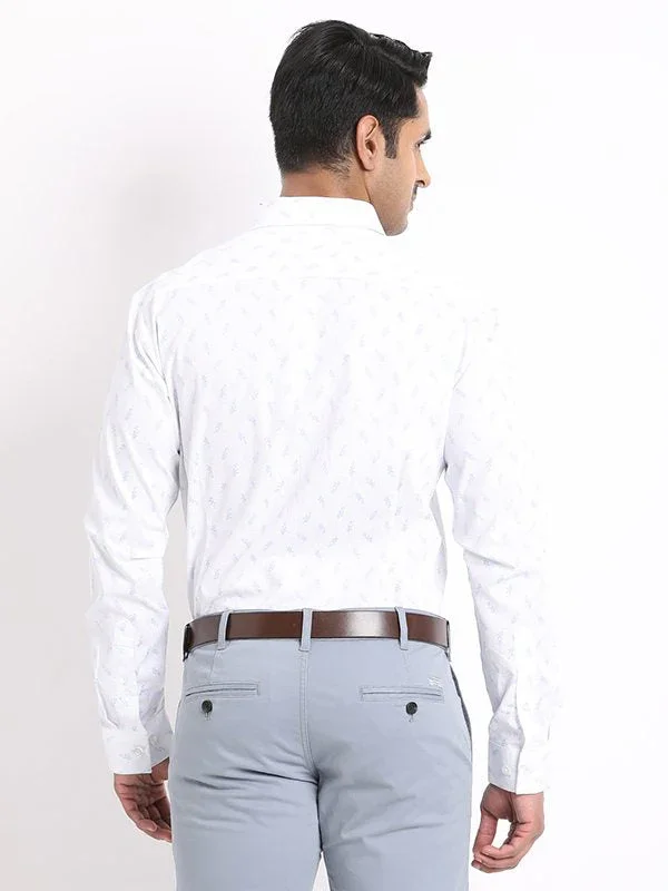 Men's Printed Full Sleeves Cotton Shirt - Image 4