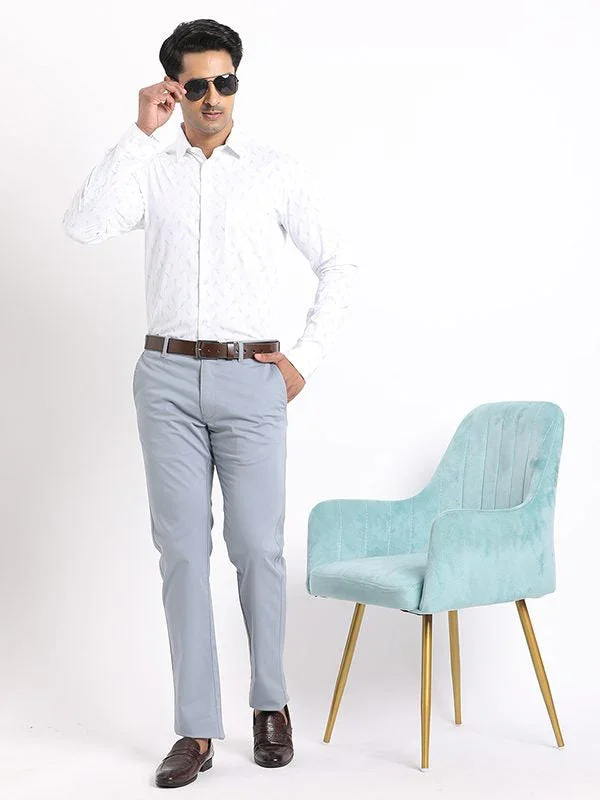 Men's Printed Full Sleeves Cotton Shirt - Image 5