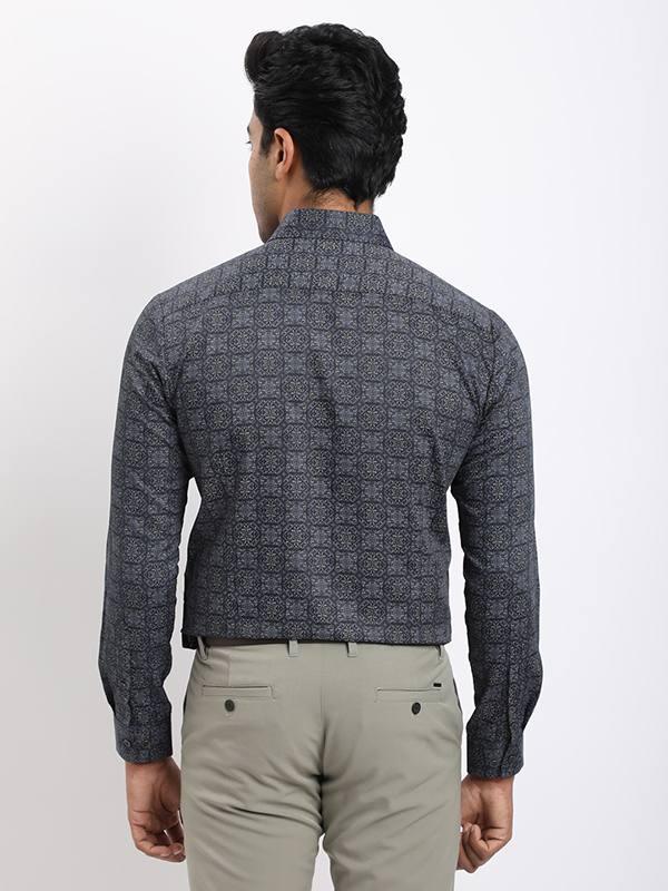 Men's Printed Full Sleeves Cotton Shirt - Image 4
