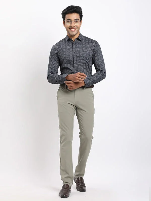 Men's Printed Full Sleeves Cotton Shirt - Image 5