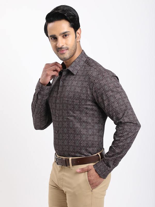 Men's Printed Full Sleeves Cotton Shirt - Image 7