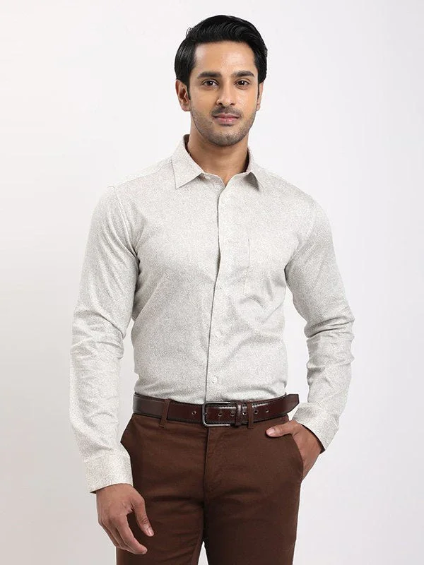 Men's Printed Full Sleeves Cotton Shirt - Image 6