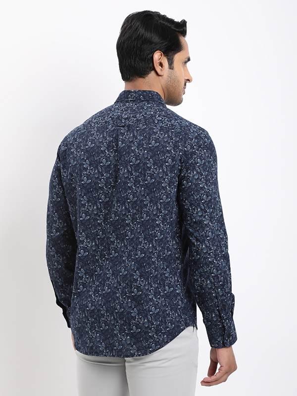 Men's Printed Full Sleeves Cotton Shirt - Image 4