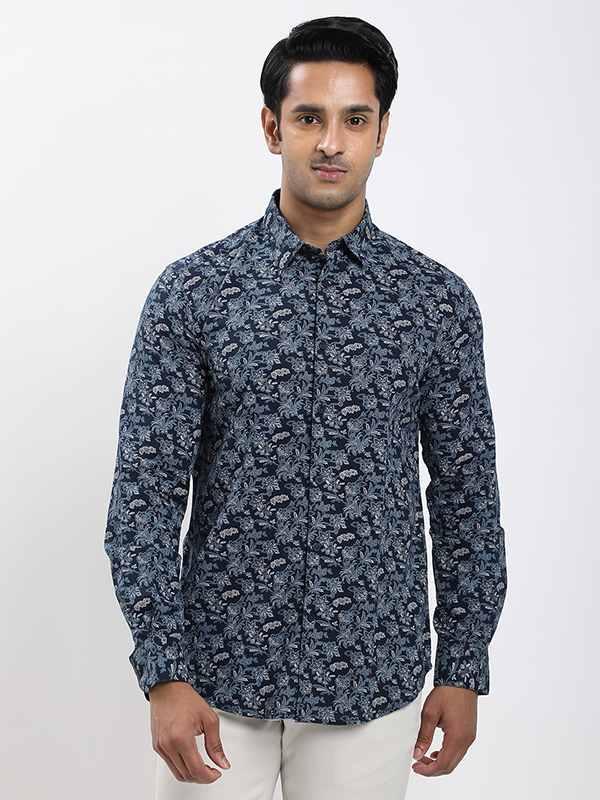 Men's Printed Full Sleeves Cotton Shirt
