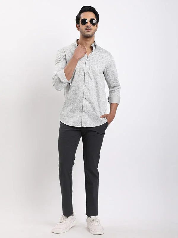 Men's Printed Full Sleeves Cotton Shirt - Image 5