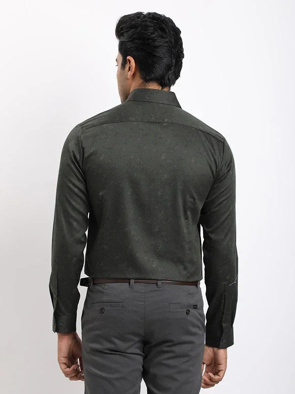 Men's Printed Full Sleeves Cotton Shirt - Image 4