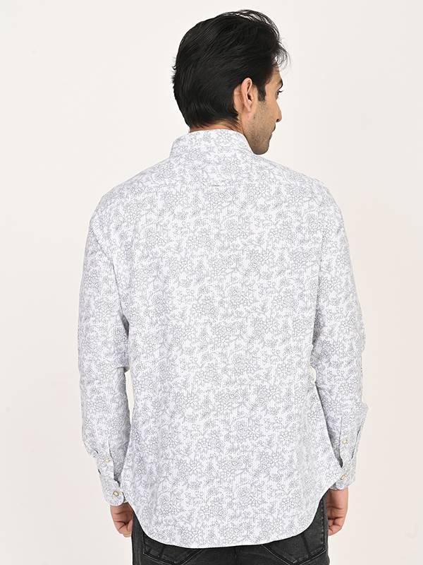 Men's Printed Full Sleeves Cotton Shirt - Image 9