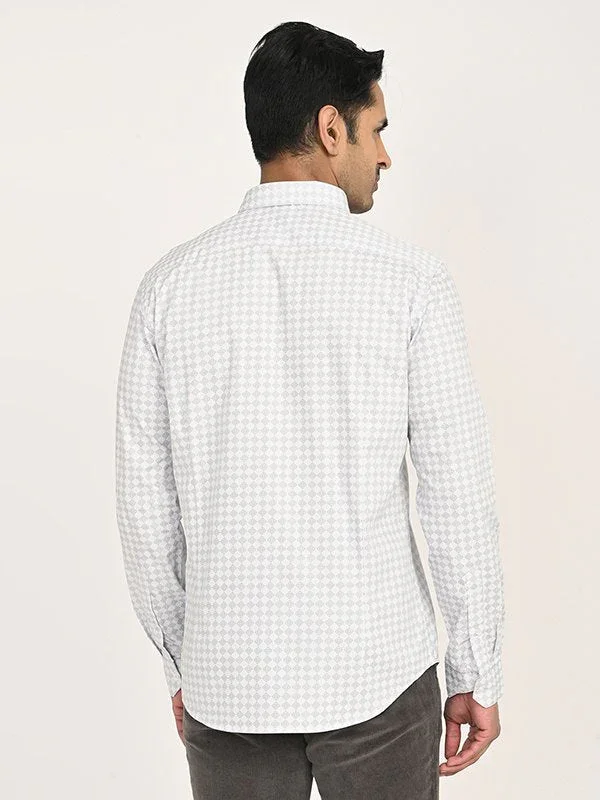 Men's Printed Full Sleeves Cotton Shirt - Image 4