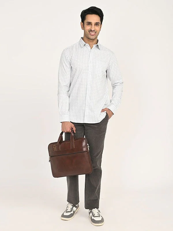 Men's Printed Full Sleeves Cotton Shirt - Image 5