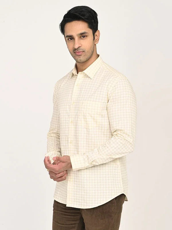 Men's Printed Full Sleeves Cotton Shirt - Image 7