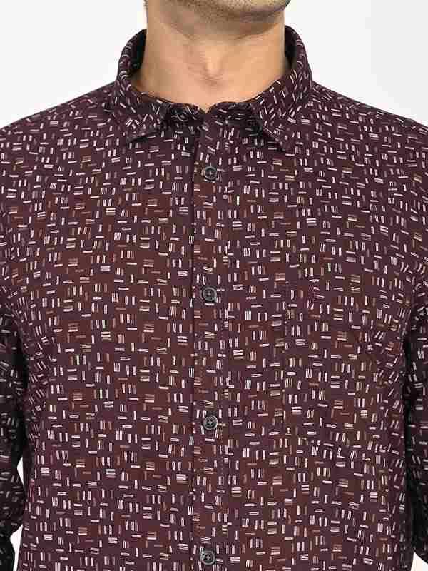 Men's Printed Full Sleeves Cotton Shirt - Image 8