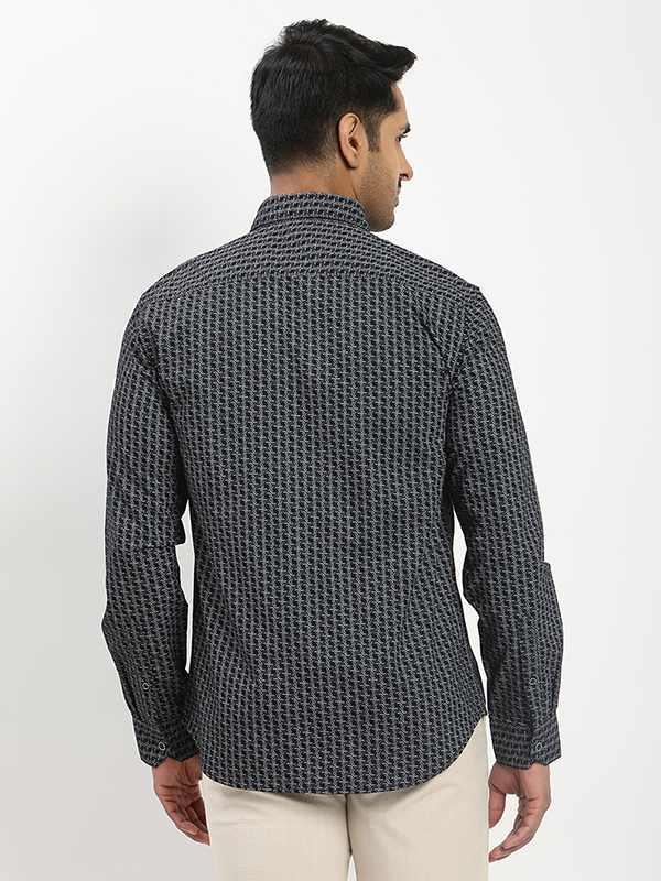 Men's Printed Full Sleeves Cotton Shirt - Image 10