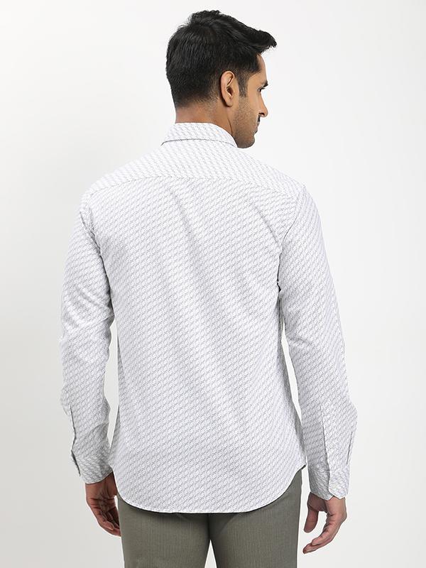 Men's Printed Full Sleeves Cotton Shirt - Image 5